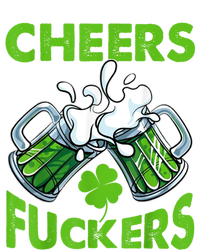 Funny Cheers Fuckers St Patricks Day Beer Mugs Drinking Insulated Varsity Jacket