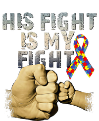 His Fight Is My Fight Autism Awareness and Support USA-Made Doggie Bandana