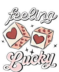 Feeling Valentines Lucky Love Dice Group Casino Gift Ladies Essential Tank