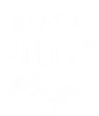 Black Pilot Magic Black History Month African American Gift Meaningful Gift Women's Long Sleeve Flannel Pajama Set 