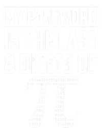 Funny My Password Is The Last 8 Digits Of Pi Gift Meaningful Gift Women's Racerback Tank