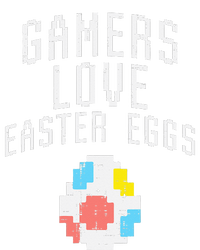 Gamers Love Easter Eggs Pixelated Easter Video Game Gaming Sustainable Knit Beanie