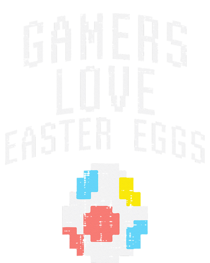 Gamers Love Easter Eggs Pixelated Easter Video Game Gaming Sustainable Knit Beanie