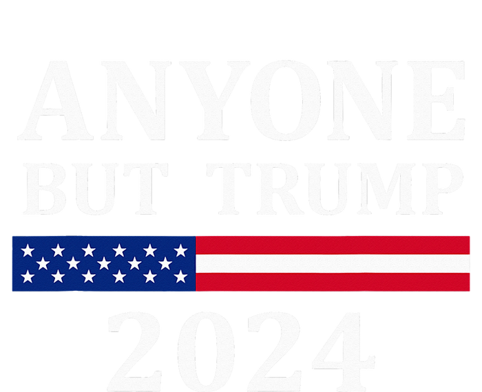 Anyone But Trump 2024 Presidential Campaign Style  Canvas