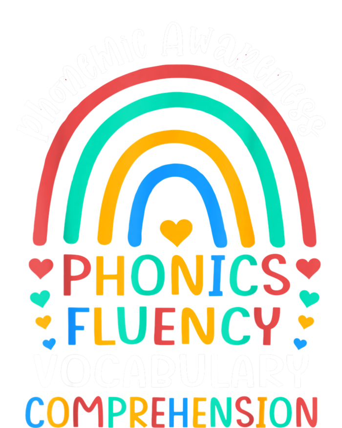 Phonemic Awareness Phonics Fluency Vocabulary Comprehension T-Shirt