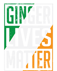 Ginger Lives Matter Irish Flag St Patricks Day Redhead Gift Valucap Bio-Washed Visor