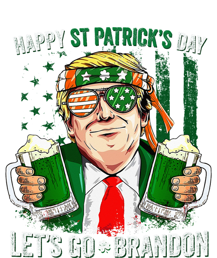 Happy St Patricks day Let's Go Beer Brandon Trump Leprechaun Magnet