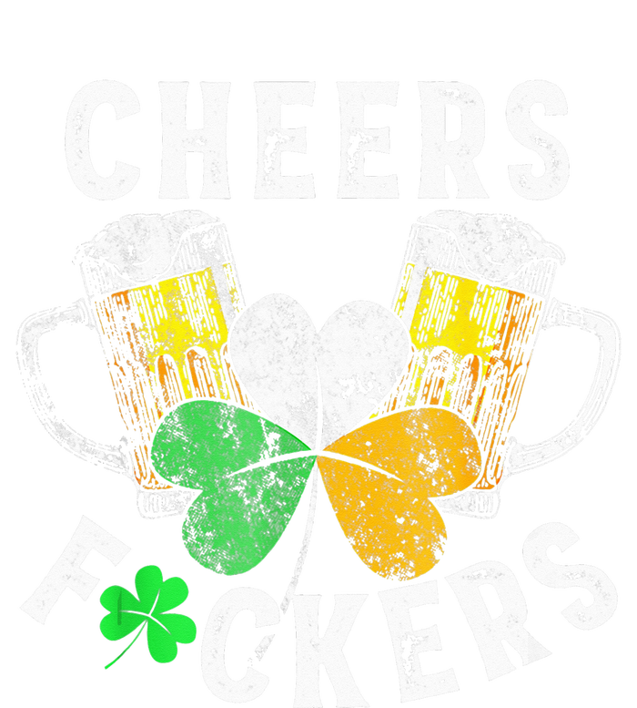 Cheers Fuckers St Patricks Day Women Beer Drinking Coaster