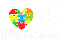 Autism Awareness Teacher Love Needs No Word Special Ed T-Shirt