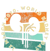 Vintage Retro Design WORLD KIDNEY DAY T-Shirt