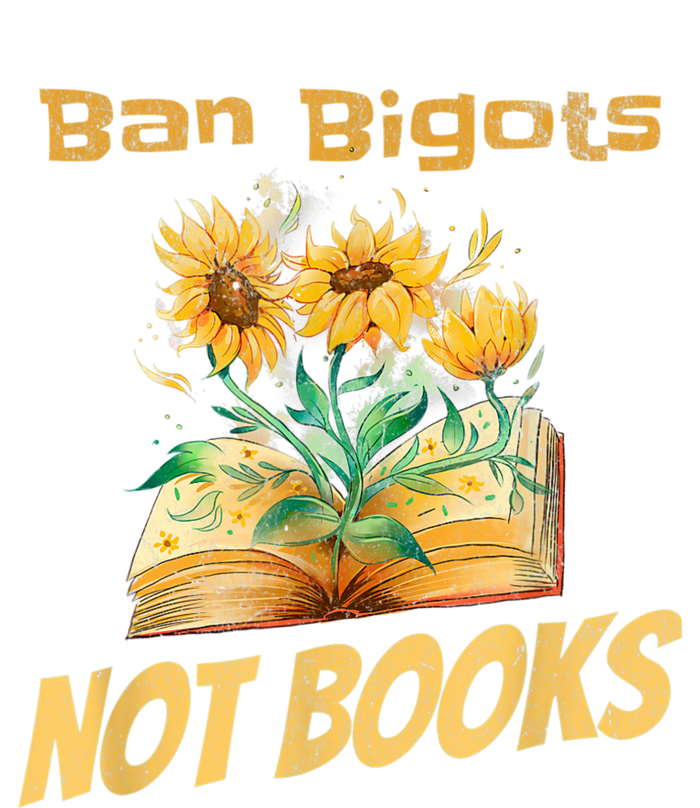 Ban Bigots Not Books | Bookish | Reading Banned Books Retro Cooling Performance Crew T-Shirt