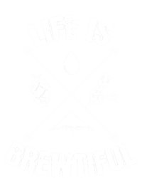 Brewing Beer Life Is Beautiful Cute Gift Coaster