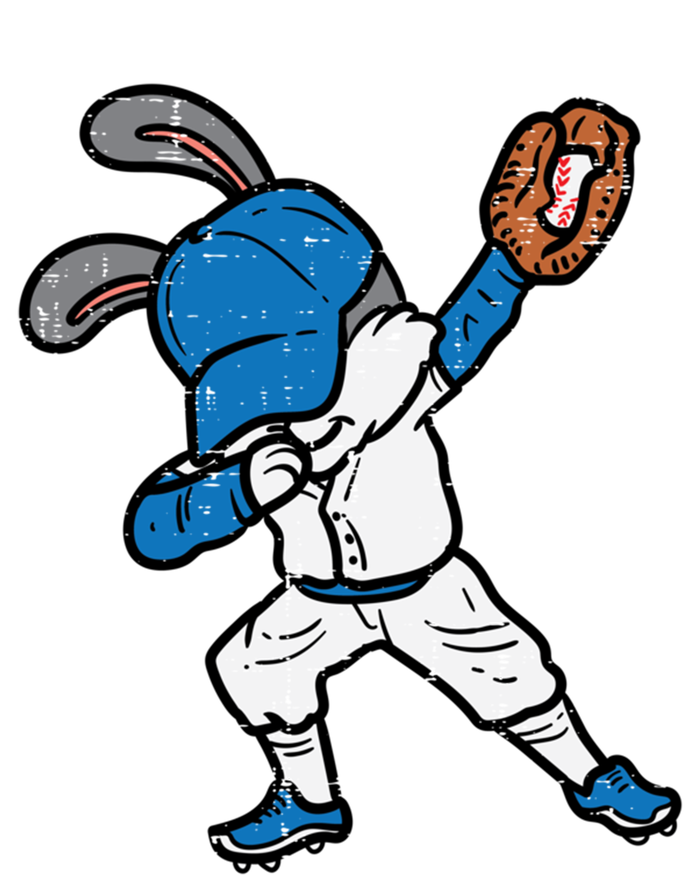 Bunny Rabbit Dab Baseball Easter Sport Pitcher Gift Tall T-Shirt