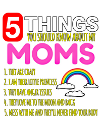 5 Things You Should Know About My Gay Moms Proud Daughter Gift Zip Tote Bag