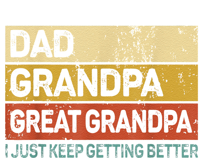 Fathers Day Gift From Grandkids Dad Grandpa Great GrandpaGrandpa Zip Tote Bag