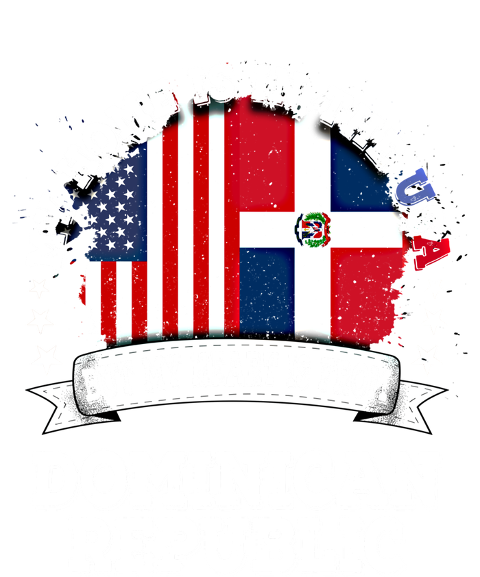 American Dominican Republic Flag Gift Ladies Essential Flowy Tank