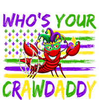 American Flag Whos Your Crawdaddy Crawfish Mardi Gras Gift T-Shirt