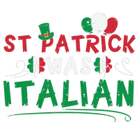 St Patrick Was Italian Funny St Patricks Day Canvas