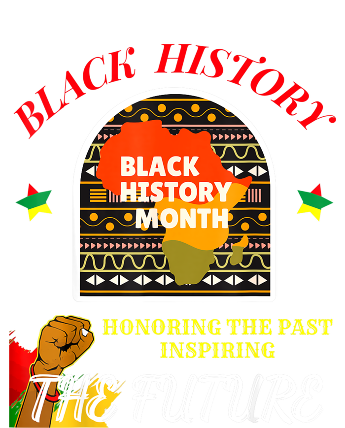 Honoring Past Inspiring Future For Men Women Black History 7-Panel Snapback Hat