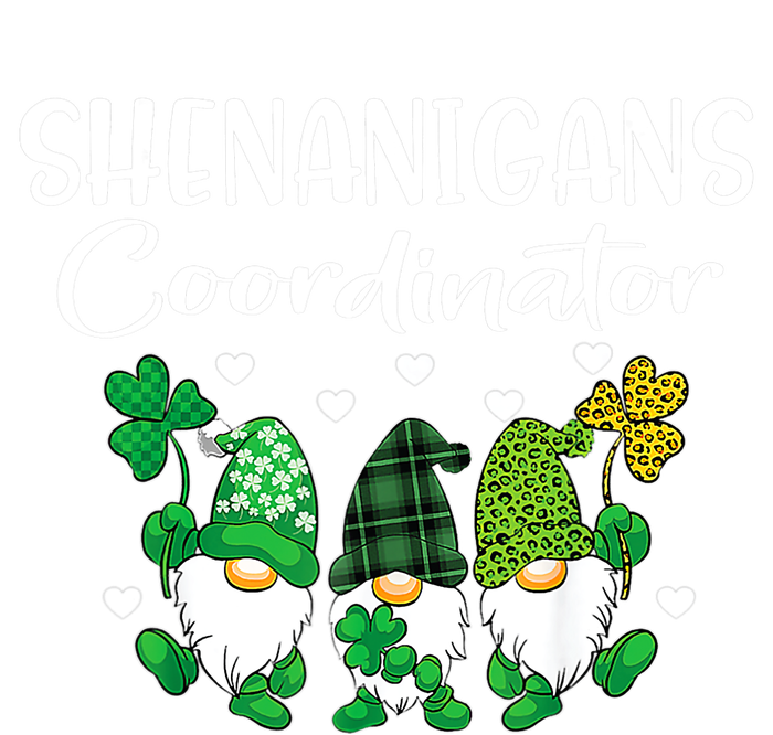 Shenanigans Coordinator St Patricks Day Gnomes Green Proud Gift Toddler Zip Fleece Hoodie