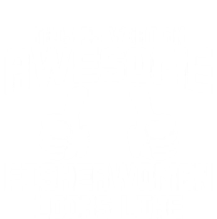 Awesome Fisher Angler Fishing Mom Fishing Daughter Gift Women's T-Shirt