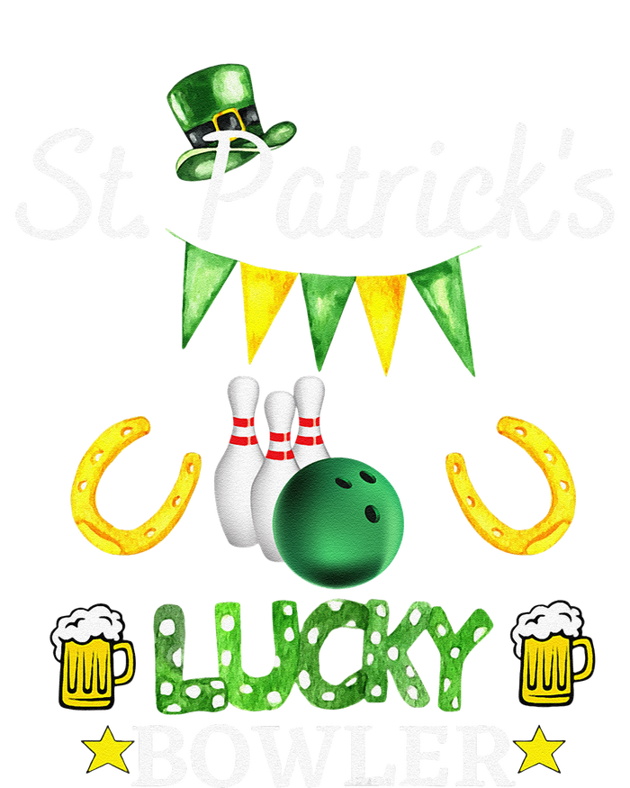 Womens FUNNY SAINT PATRICK'S DAY GIFT FOR WOMEN WHO LOVE BOWLING T-Shirt