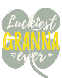 Womens Luckiest Granna Ever Cute St Patricks Day Gift For Mom T-Shirt