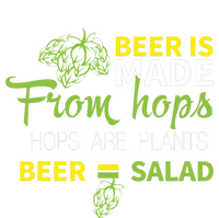 Beer Is From Hops Beer Equals Salad Alcoholic Party USA-Made Doggie Bandana