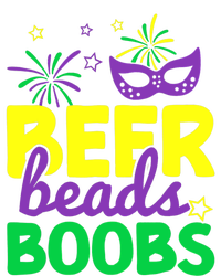 Beers Beads Boobs Mardi Gras Carnival Masquerade Masks Adult ChromaSoft Performance T-Shirt