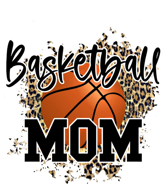 Basketball Mom Leopard Cheetah Basketball Sport Gift T-Shirt