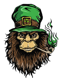 Leprechaun Bigfoot St Patricks Day Sustainable Beanie