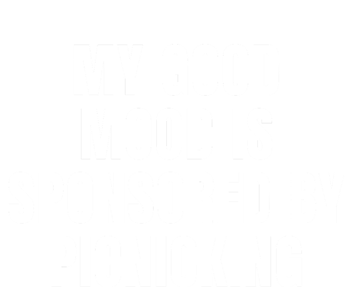 Quote My Good Mood Is Sponsored By Picnicking Chess Funny Saying Gift Youth Performance Sprint T-Shirt