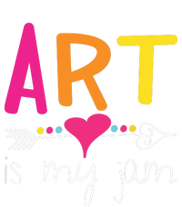 Art Teacher Art Is My Jam Women's Perfect Tri Tunic Long Sleeve Shirt