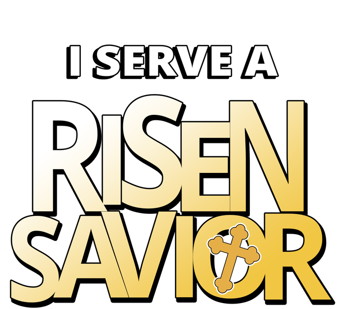 I Serve A Risen Savior Christian Faith Tall Sweatshirt