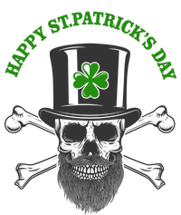 Happy St Patrick's Day Skull Holiday Wool Snapback Cap