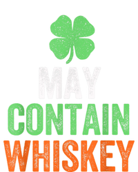 May Contain Whiskey Funny St Patricks Day T-Shirt