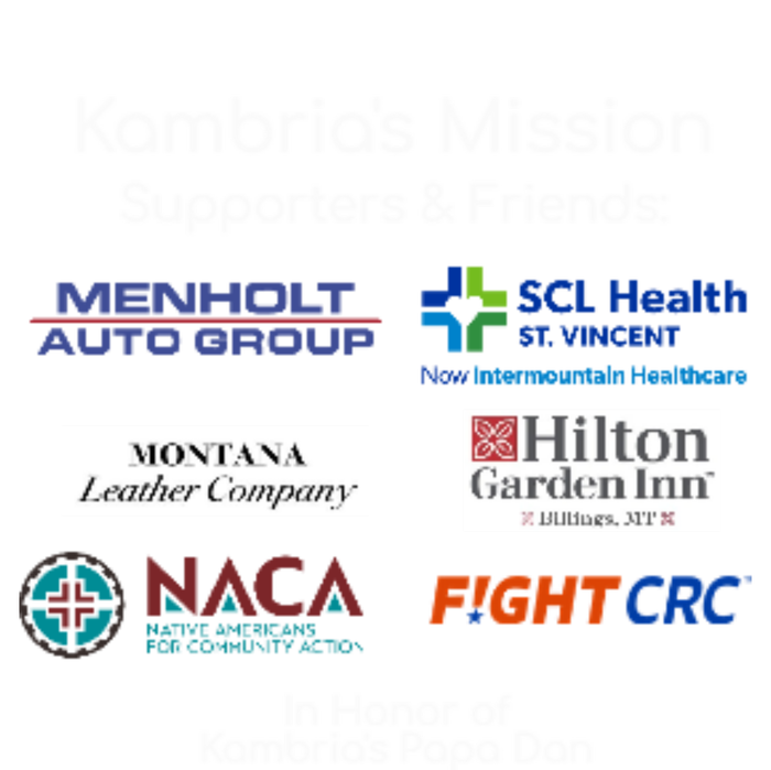 Kambria's Mission Sponsors & Friends Gear Button