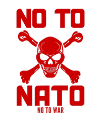 No To NATO Anti War Peace Ukraine Dry Zone Grid Polo