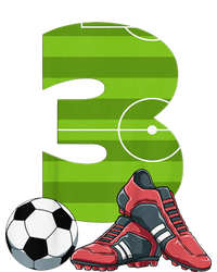 3 Year Old Gifts Dabbing Soccer Player 3rd Birthday T-Shirt