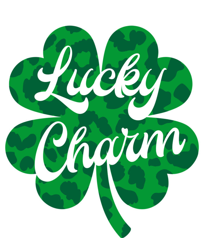 Lucky Charm St Patricks Day - Lucky Irish - Leopard Shamrock T-Shirt