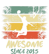 7th Birthday Basketball Player Awesome Since 2015 Vintage T-Shirt