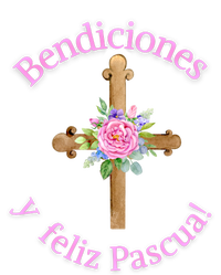 Bendiciones Y Feliz Pascua Spanish Blessings And Happy Easter Cool Gift T-Shirt