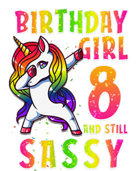 8th Birthday Dabbing Unicorn 8 Years Old & Still SASSY T-Shirt