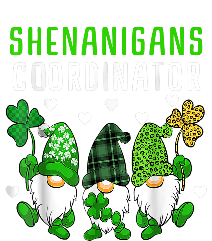 Shenanigans Coordinator St Patricks Day Gnomes Green Proud Cooling Performance Long Sleeve Crew