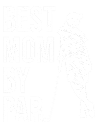 Best Mom By Par Funny Golfing Mom Loves Golf Mother's Day Gift Kids Sweatshirt