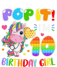 10th Birthday Unicorn Fidget Pop It Birthday 10 Year Legacy Cool Fit Booney Bucket Hat