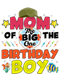 Big One Fishing Theme Mom Of The Birthday Funny Gift Canvas