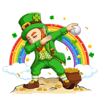 Dabbing Leprechaun Baseball Ball St Patricks Day Cute Gift T-Shirt