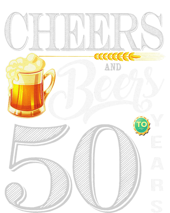 50th Birthday Cheers And Beers To 50 Years Tall Sweatshirt