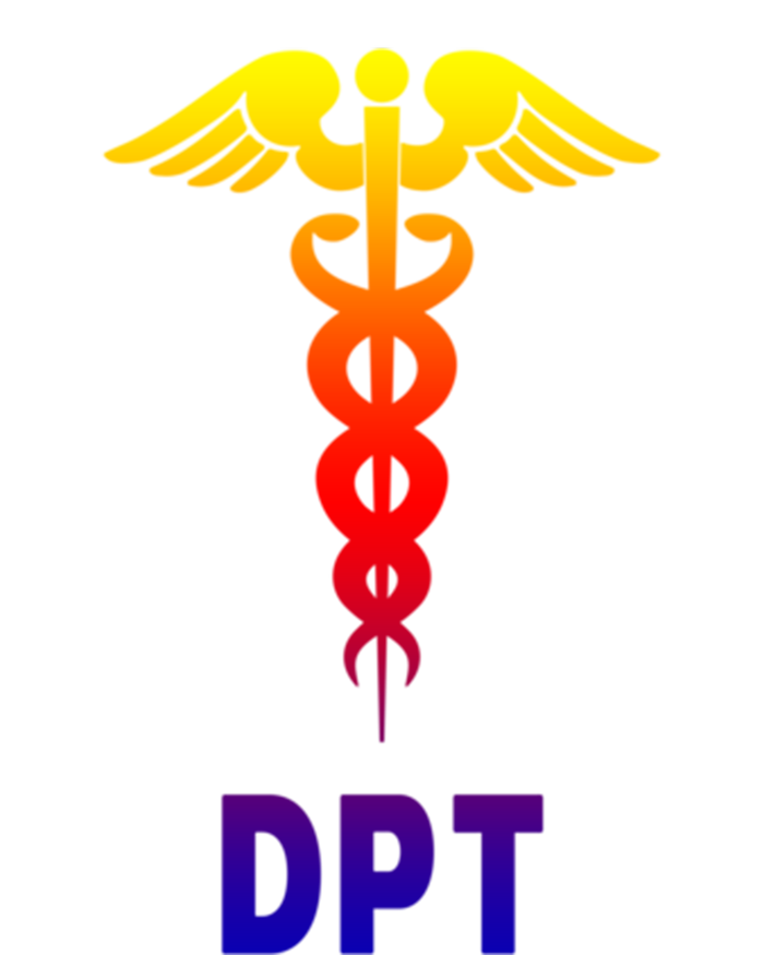 Doctor Of Physical Therapy Dpt Caduceus Symbol Gift T-Shirt